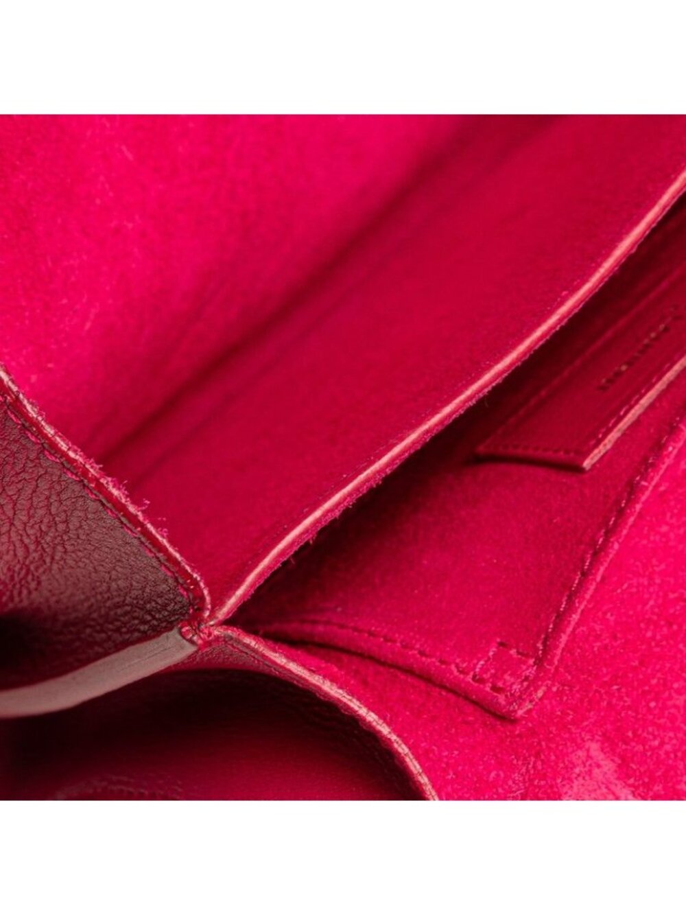 Saint Laurent Classic Yline Satchel Small Chain Crossbody Shoulder Bag Pink - Picture 5 of 9